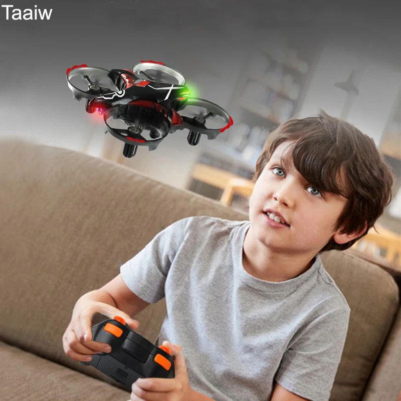 

Mini Drone T2G RC Helicopter Pocket Quadcopter Height Holding 3D Flips Shake To Fly IR Gesture Controlled Aircraft Children Toys