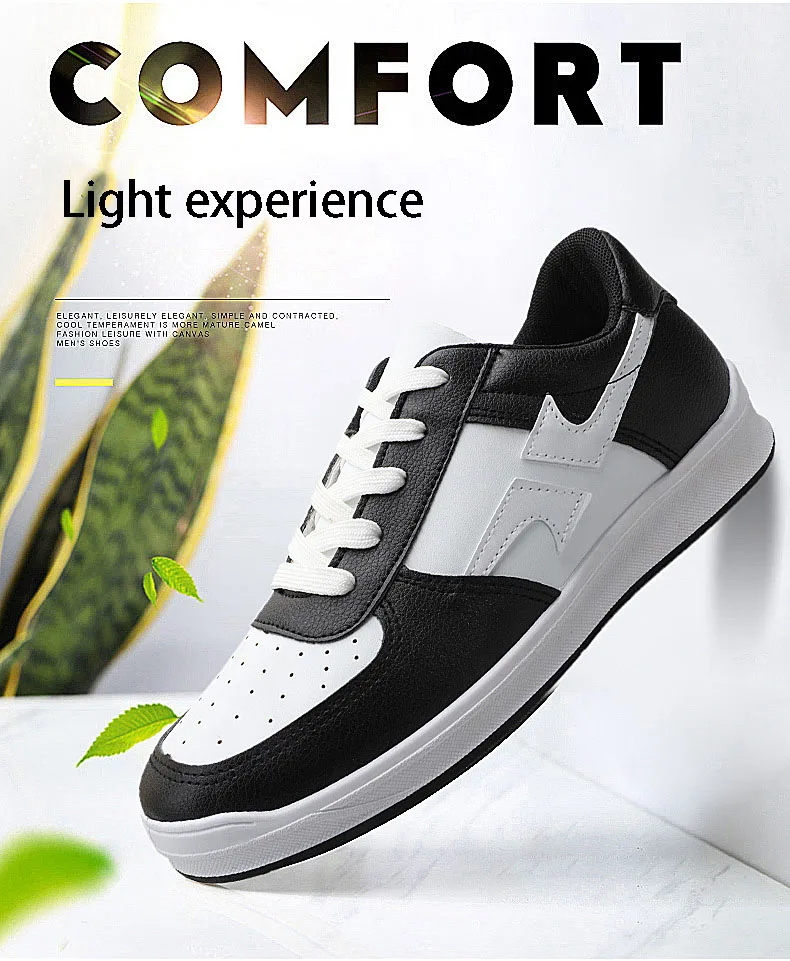 2018- spring and autumn- fashion- brand youth- sneakers -men's shoes -trend wild white shoes- casual color board shoes men (6)