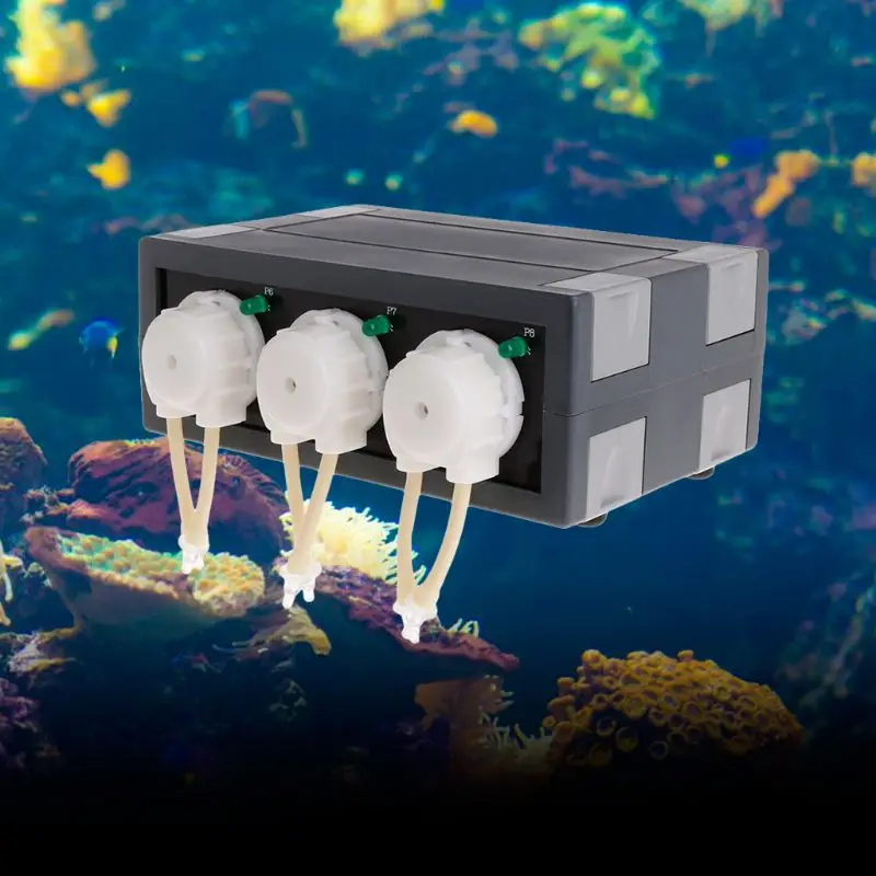 Auto Dosing Pump Coral Feeding Reef Feeder Automatic Aquarium