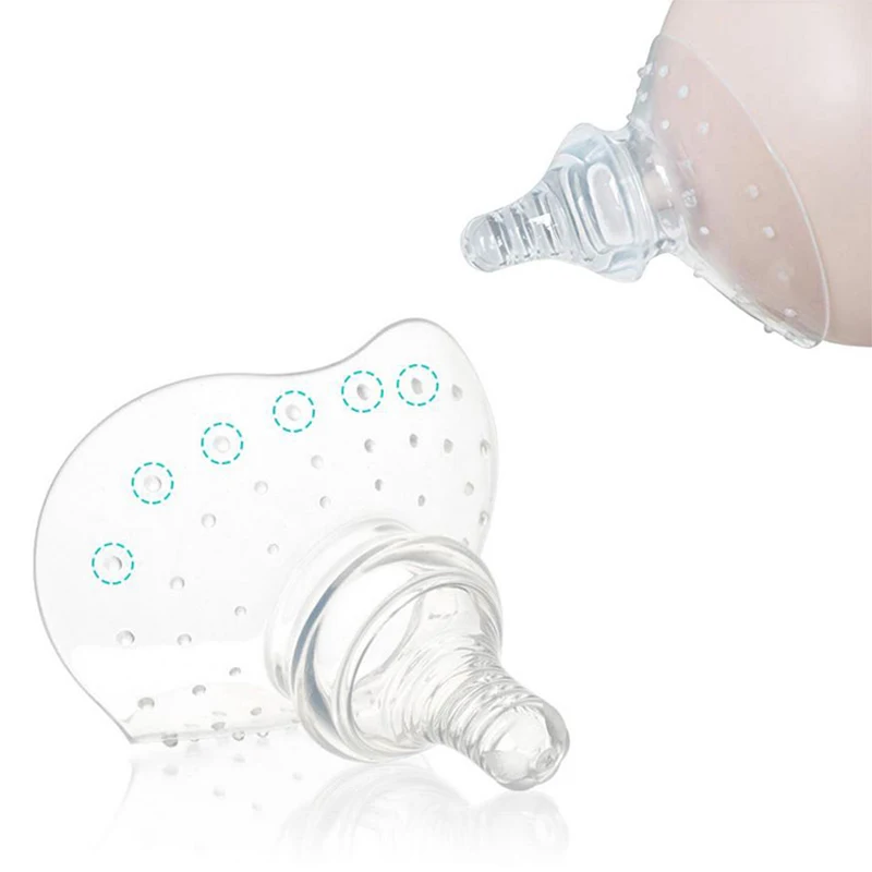 

FEBUD Silicone Nipple Protective Cover Triangular Petal Shaped Breast Pad Breast Feed Accessories