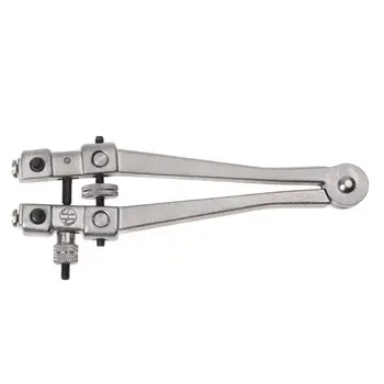 

Silver V-shaped Table Legs Opener Cover Bottom Cover Watch