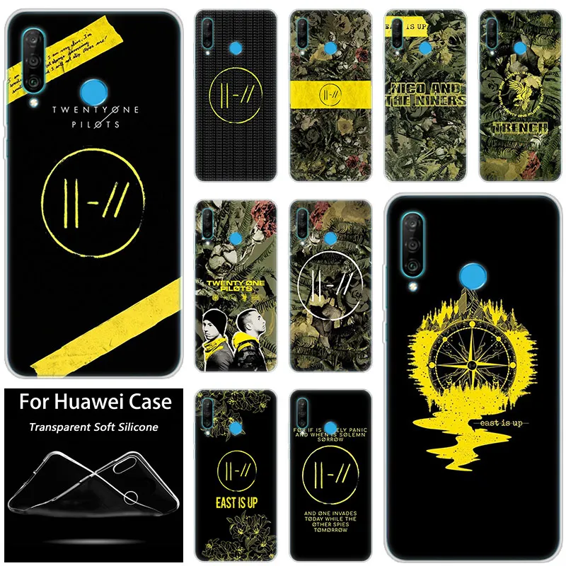 Hot Twenty One Pilots Trench Soft Silicone Case for Huawei P30 20 Pro 10 P9 P8 Lite 2017 P Smart Z Plus 2019 NOVA 5i 5 Cover | Мобильные