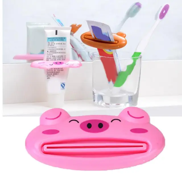 4 Types Bathroom Home Tube Rolling Holder Easy Cartoon Animal Toothpaste Squeezer kids gifts bath toilet Toothpaste Dispenser 4 Types Bathroom Home Tube Rolling Holder Easy Cartoon Animal Toothpaste Squeezer kids gifts bath toilet Toothpaste Dispenser