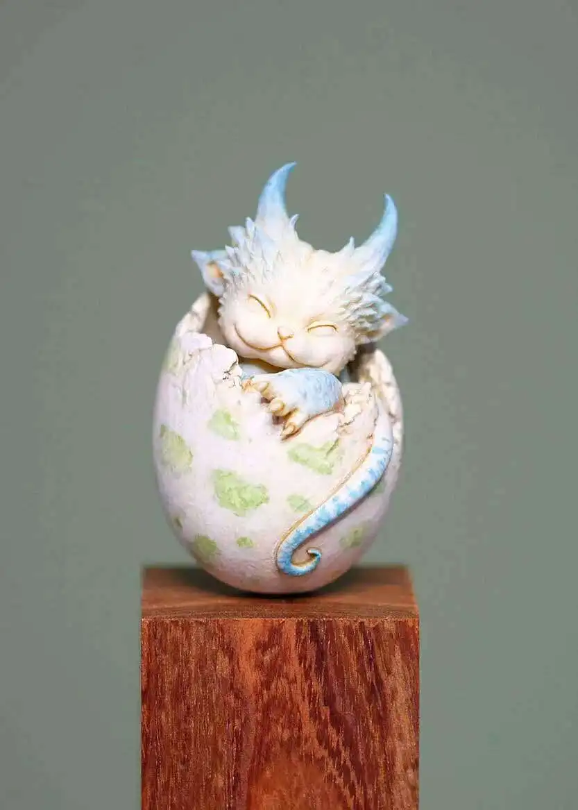 Набор фигурок из смолы Dragon Egg Неокрашенная модель набор|resin figure|dragon eggdragon figure |