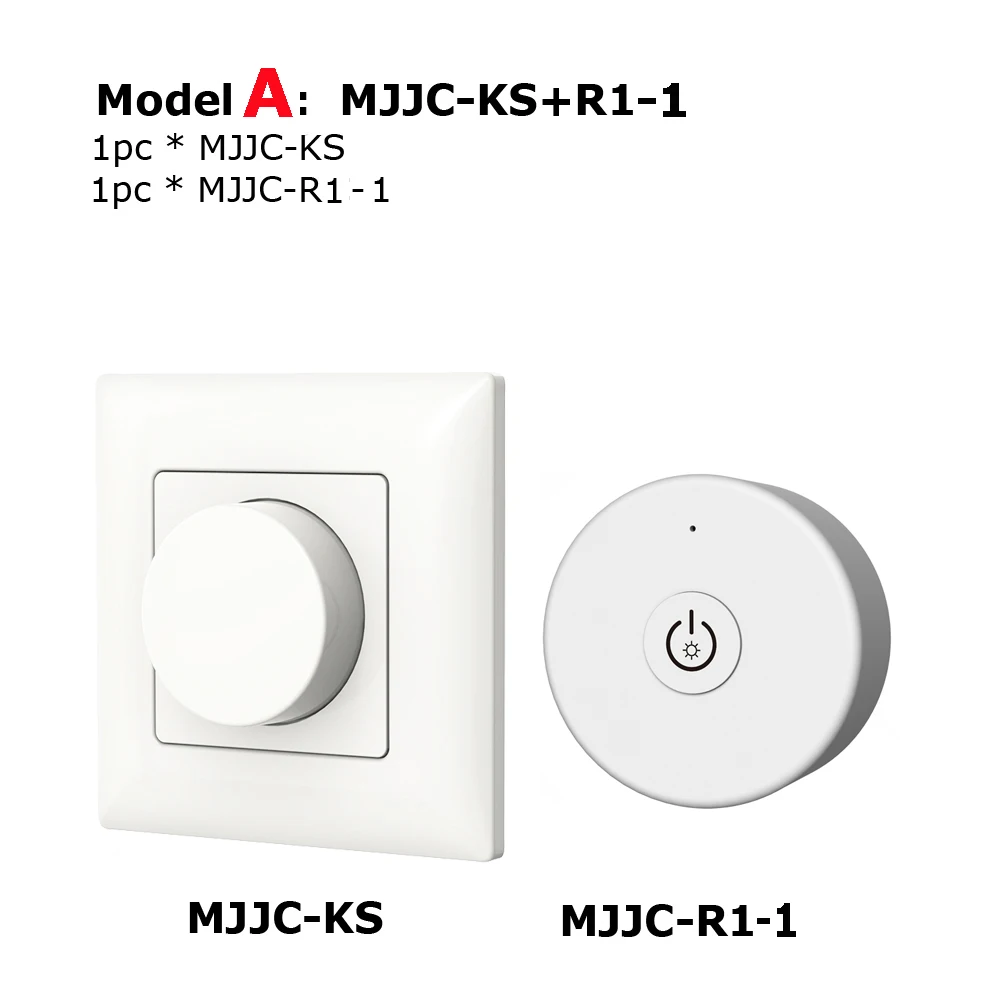 Triac диммер СВЕТОДИОДНЫЙ 220 В ЕС 230V 110V AC Беспроводной РЧ с регулируемой яркостью ручка светильник переключатель с 2,4G пульт дистанционного управления диммер для Светодиодный ламп KS - Цвет: Model A