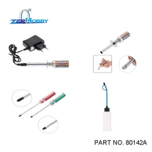 HSP RACING SPARE PARTS GLO starter set tools kit glow plug igniter for hsp 1/8, 1/10, 1/16 nitro rc cars – 80142A