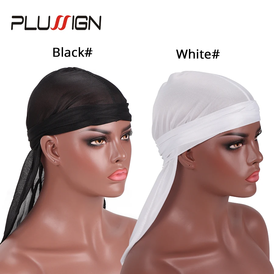 Мужская блестящая бандана plusugn новые модные мужские головные уборы Durag парики на