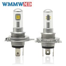 Высокая Мощность h4 80 Вт с smd светодиодный чипов автомобилей Светодиодный свет 1500lm противотуманных фар хвост вождения лампы ДРЛ Фары для автомобиля белый 6000 К 2 шт./компл.