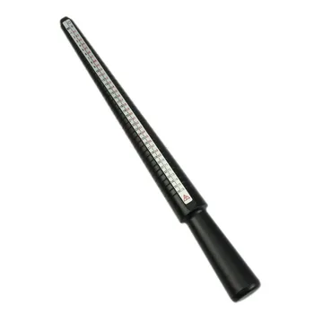 

New Ring Measuring Sizes Ring Sizer Mandrel Stick Finger Gauge Measuring Stick Jewelry Tool Easy To Use