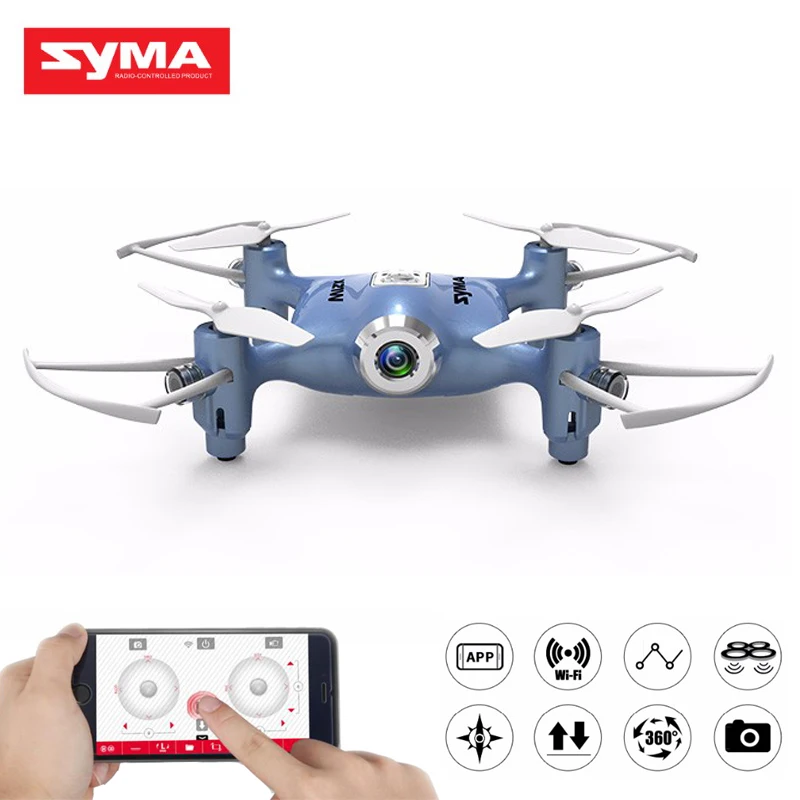 

Syma X21W Mini Drone Quadrocopter Real Time Video FPV Drones With Camera 0.3MP Dron 2.4G 6 Axis RC Helicopter Quadcopter