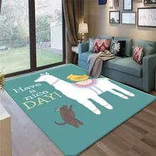 Мультфильм серии 3D печати Детский ковер детский для ползания нескользящий мат спальня декоративные ковры для гостиной коврики для вас Индивидуальные