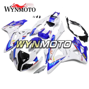 

Complete Motorcycle ABS Plastic Injection White Blue Pattern New Fairings Kit For BMW S1000RR 2011 2012 2013 2014 Cowlings