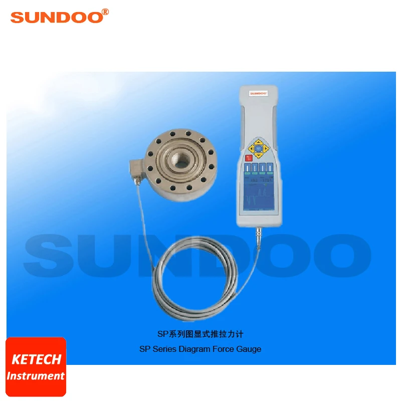 

200KN Digital Diagram Push Pull Tester Diagram Force Meter Sundoo SP-200K