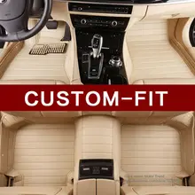 Custom fit car floor mats for Mercedes Benz S class W221 280 350 400 500 600 L S63 S65 AMG all weather car-styling carpet liners