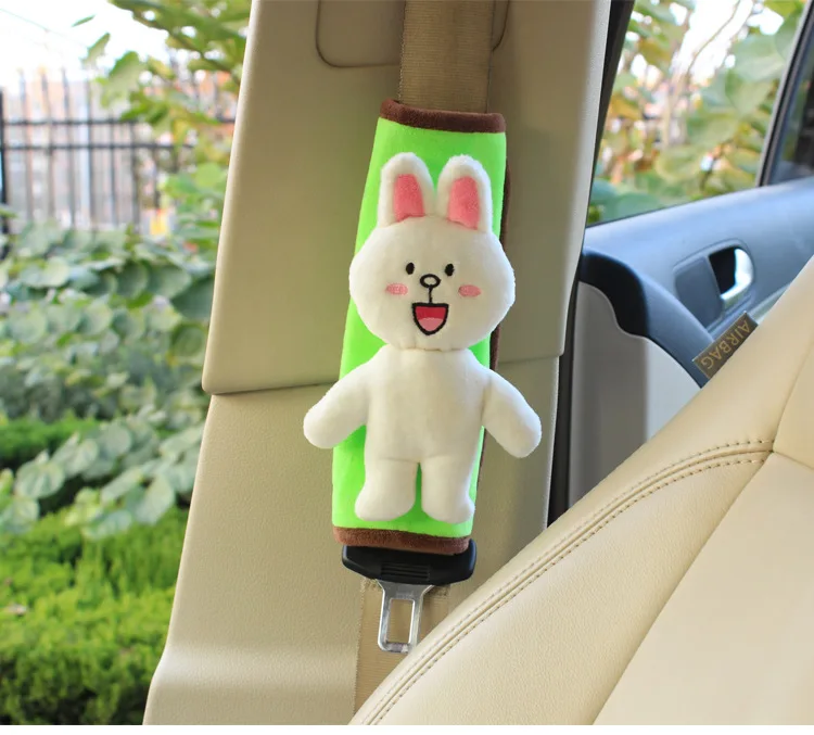 1 шт. детский ремень безопасности с мультяшными животными|child safety belt|safety beltseatbelt pad |