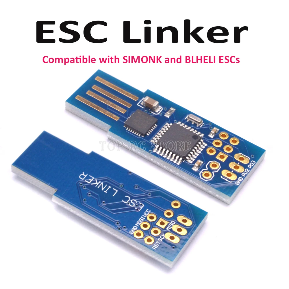 

1pcs ESC Linker Compatible with SIMONK and BLHELI ESCs Supports ISP and C2 mode