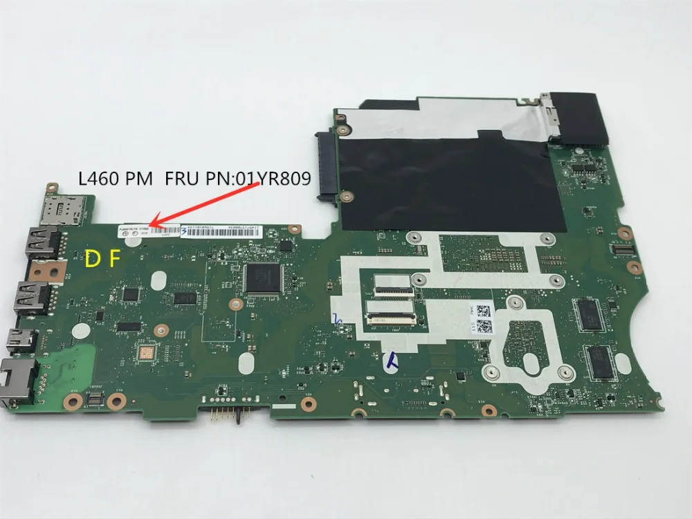 FRU/PN: 01YR809 материнская плата для Lenovo L460 NM-A651 Материнская плата ноутбука с I7-6500 2G тестирование работы