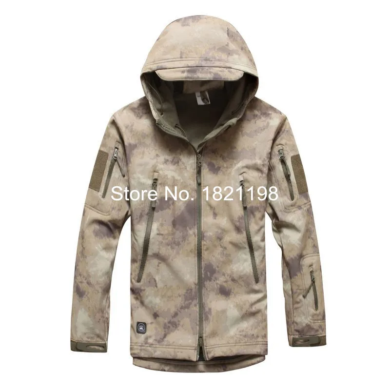 

Hunting clothes Outdoor Shark Skin tad v4 Tactical millitary Softshell Jacket Suit Men Waterproof Combat Jacket