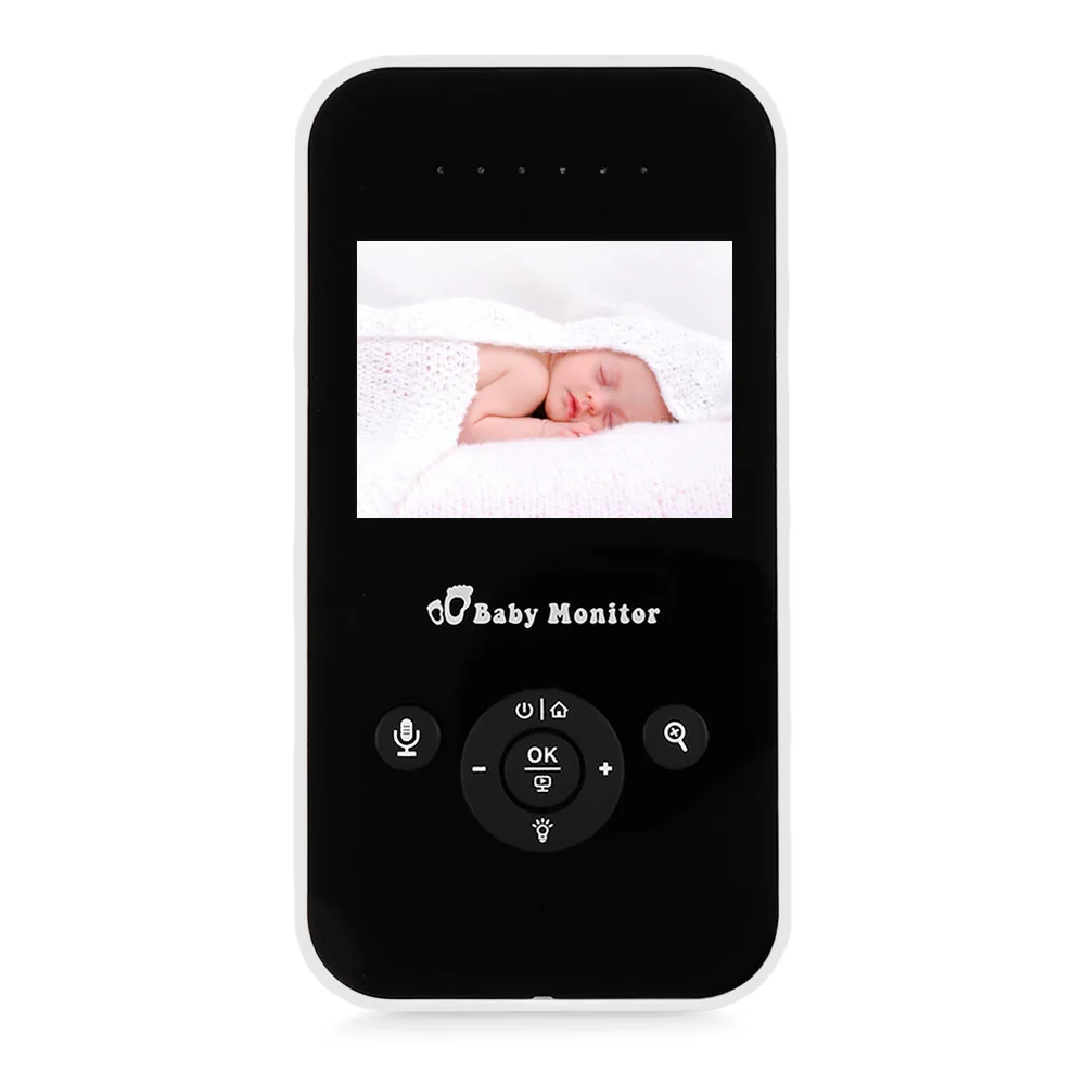

Drop shipping 2.4 Inch Wireless Digital Video Baby Monitor High- Color LCD Sleeping Monitor Night Vision Temperature