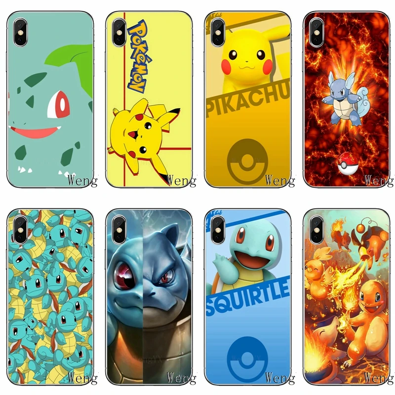 

Pokemon Bulbasaur Pikachus Squirtle For Huawei Honor 10 9 Lite 8 8C 8X 7A 7C 7X 6 Play 6X 6A 6C 5A LYO-L21 V8 V10 phone case