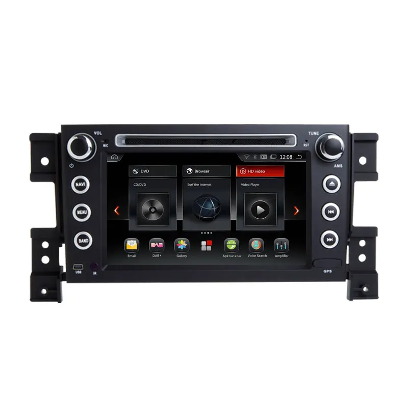 Top CarExc Android 9.0 OS Octa Core For SUZUKI GRAND VITARA 2007-2013 Car DVD Player With GPS Navigation Radio WiFi Miltimedia Unit 1