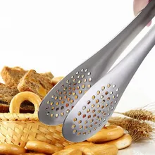 1 шт., кухонный инструмент из нержавеющей стали, термостойкий, для барбекю, для приготовления пищи, кухонный зажим, буфет, хлеб, лед, щипцы для приготовления пищи, зажим P0.2