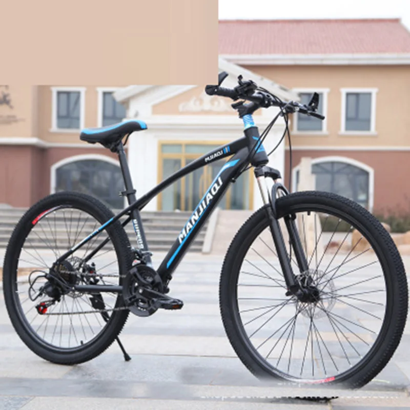 Bicycles 24-Inch Mountain Bike 24-Speed Men's And Women's Highway Changer Student Adult Racing Car Bicycles 24-Inch Mountain Bike 24-Speed Men's And Women's Highway Changer Student Adult Racing Car