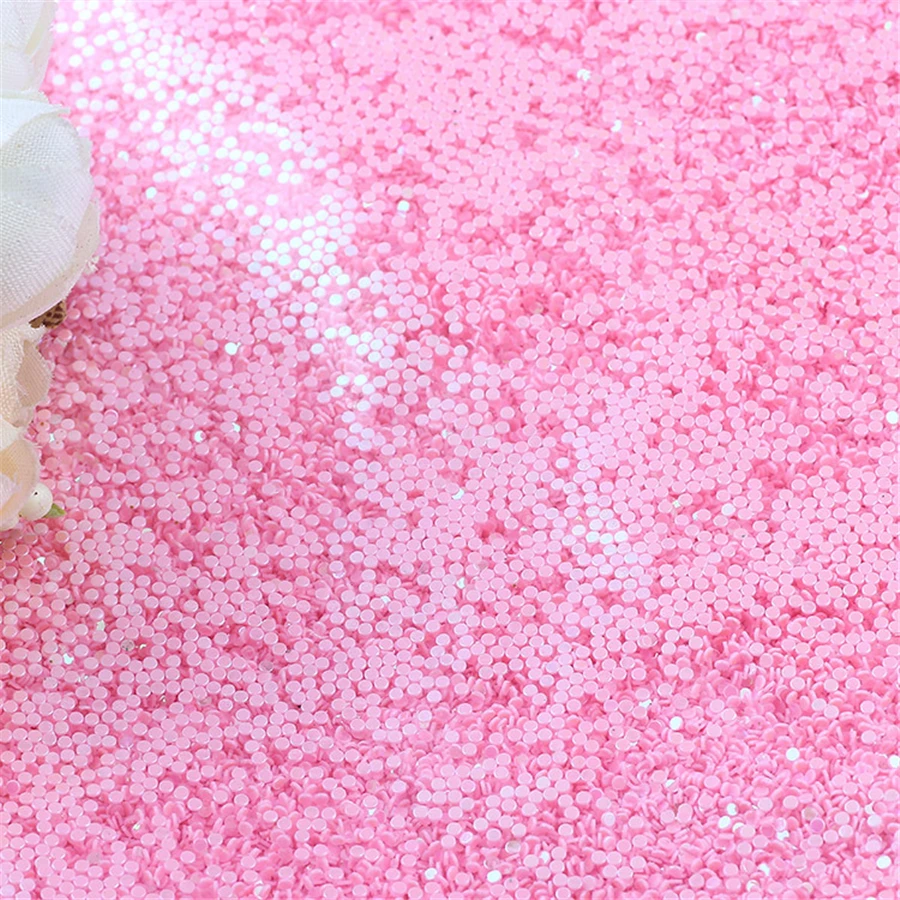 Flat Round Loose Sequins Paillette Sewing Wedding Craft Lentejuelas Para Coser Silver Base AB 25g 2000pcs