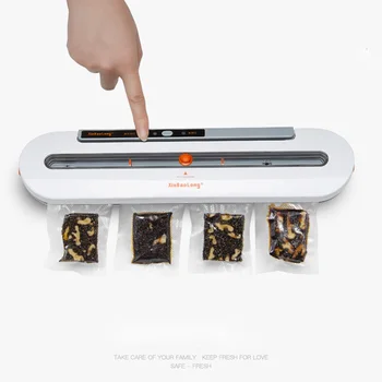 

New Vacuum Food Sealers Household Automatic Sealing Machine 110V/220V Packaging Machine Sealer With Vacuum Bags For Food