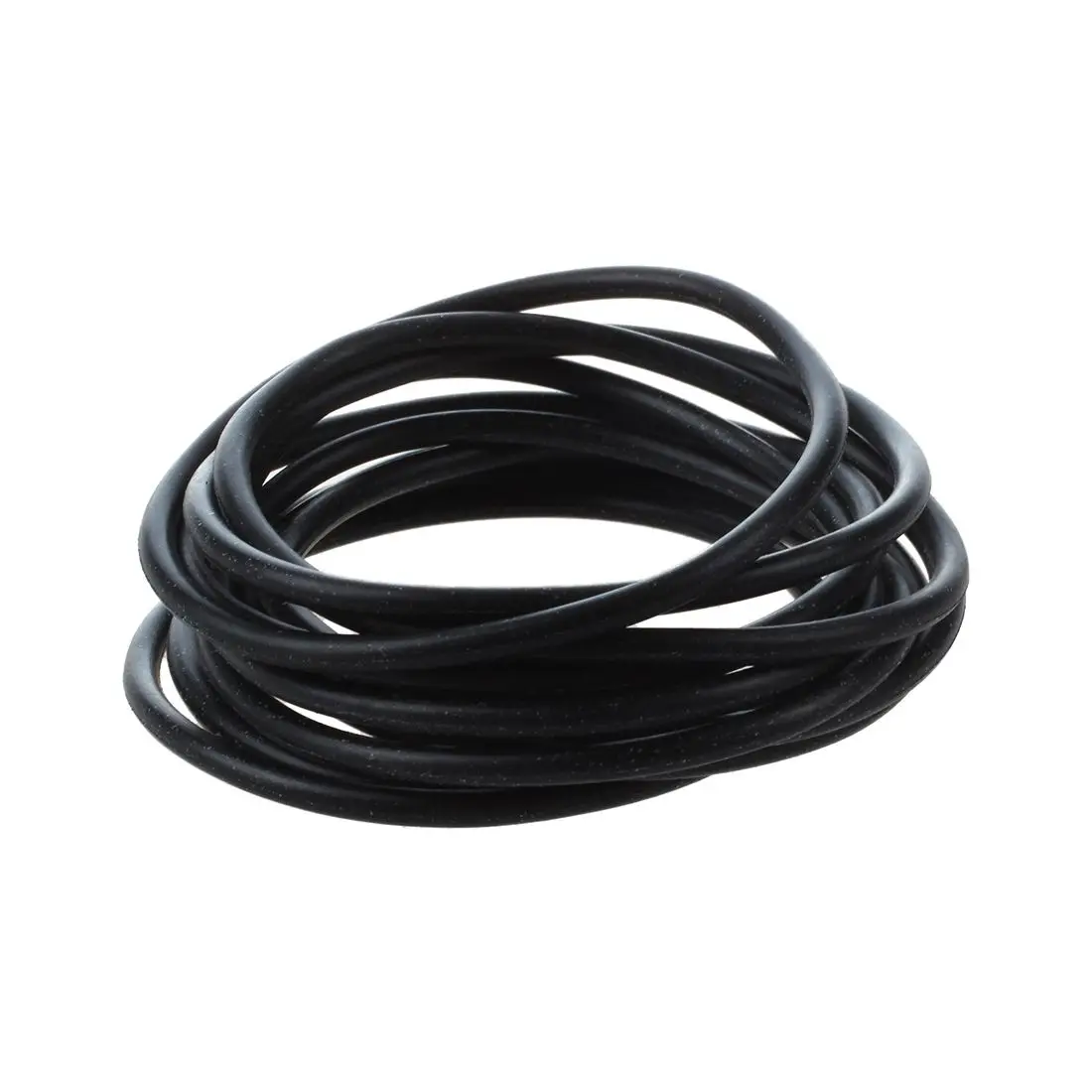 

DSHA New Hot 10 Pcs 60 mm x 3.1mm Black Silicone O Rings Oil Seals Gaskets