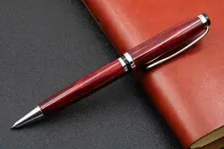 Красная Серебряная Студенческая ручка Шахматная Подарочный металлический шариковая ручка