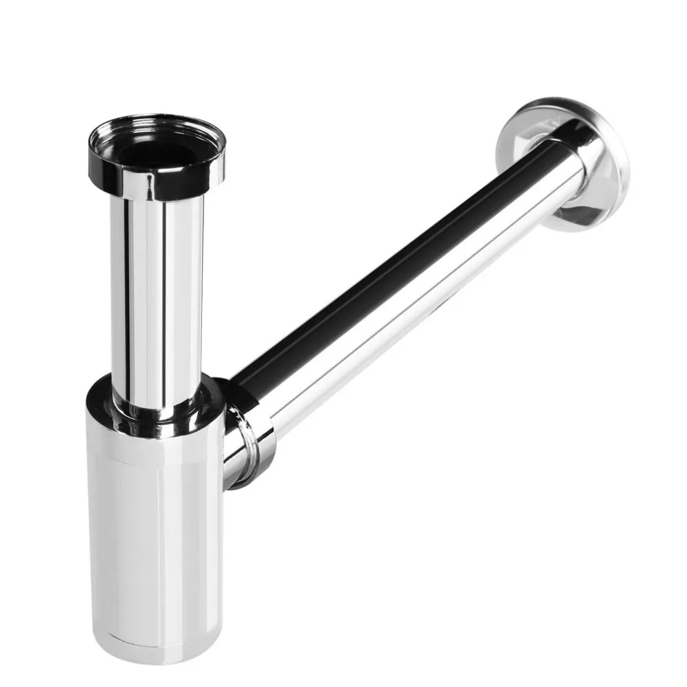 

Faucet Basin Mixer Metal Drain Valve Pop Up Siphon With Up Drain Bathroom Washroom Pipe Drainage Plumbing Tube