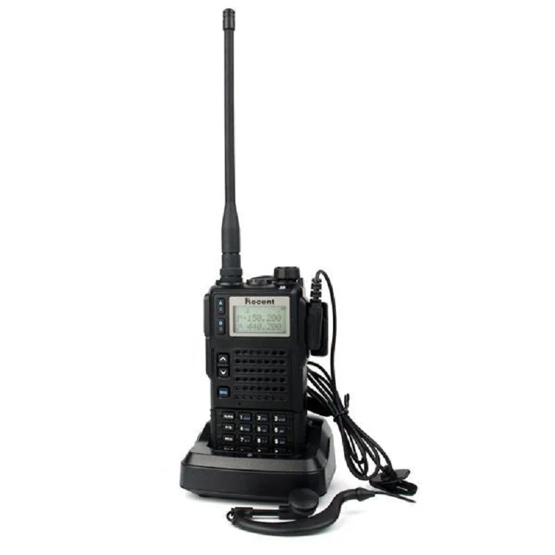 Последние RS-689 Walkie Talkie 10 Вт передатчик трехдиапазонный 136-174 мГц и 220-260 мГц & 400 -470 мГц переносной переговорные