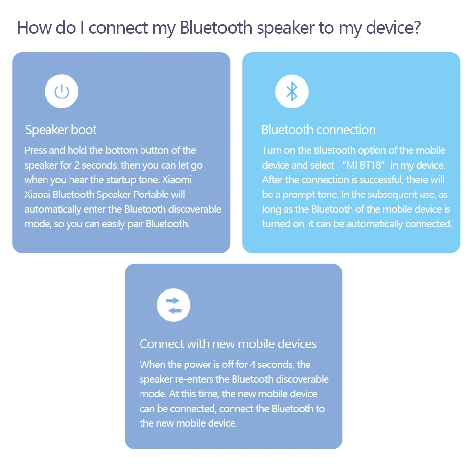 Xiaomi AI Bluetooth динамик портативный мини Спорт Музыка Аудио Динамик жизнь водонепроницаемый Мода маленький динамик s