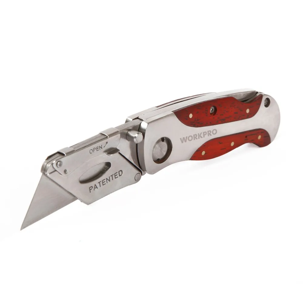 Buy WORKPRO Folding Knife Heavy Duty Knife Stainless