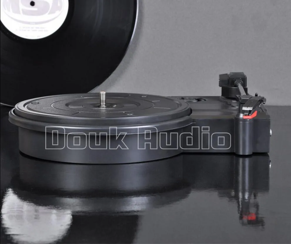 Douk аудио стерео мини 3 Скорость проигрыватель Ретро LP виниловых PC USB Запись Hi Fi