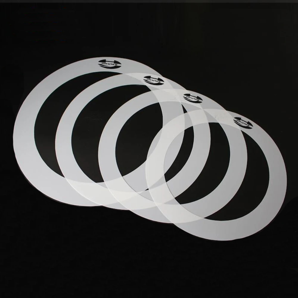 

MoonEmbassy E-Rings Drum Set Dampening Rock Drumhead Overtone Control Ring Accessories Free Shipping