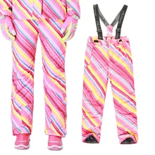 Women Outdoor Sport Thick Women Ski Pants Snowboard Winter Snow Trousers