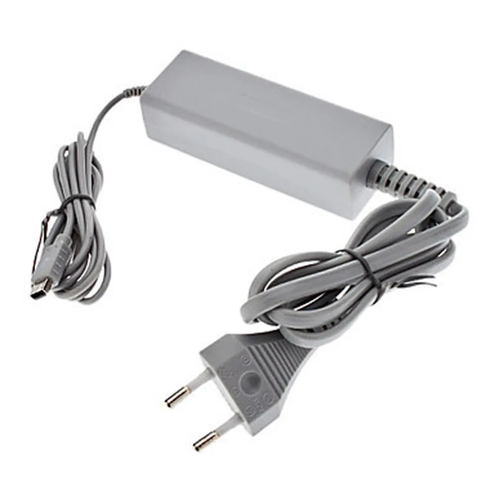 

for Nintend Wii U EU Plug Wall Power AC Charger Adapter for WiiU GamePad Charging Adapter Charging with Cable