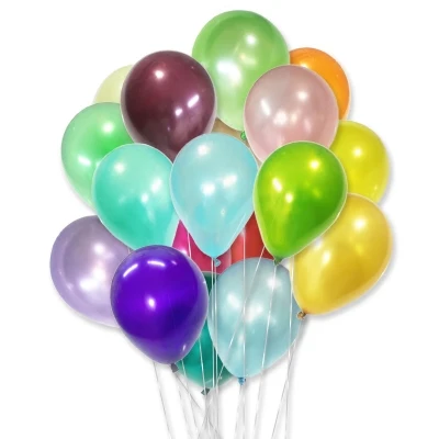 10 шт./лот, 10 дюймов, 1,5 г, латексные перламутровые металлические шары для дня рождения/свадьбы, Красочные вечерние латексные воздушный шарик/шарик, детская игрушка