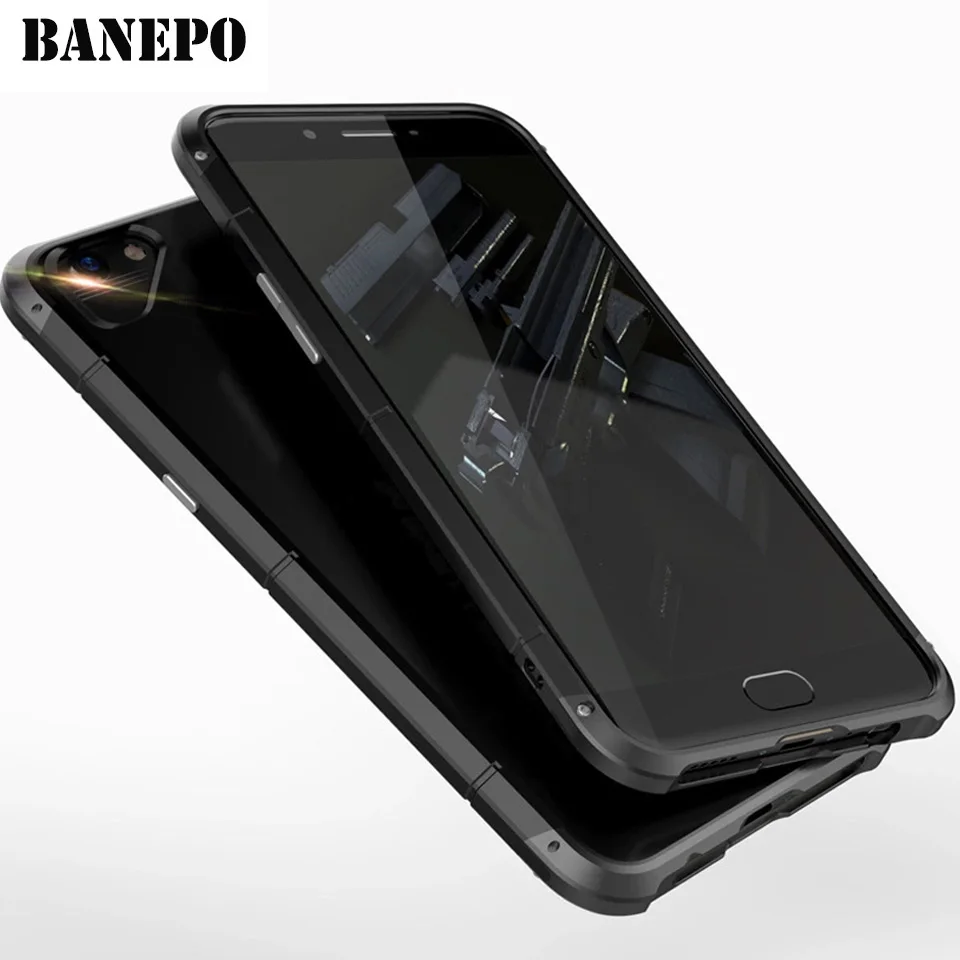 Shockproof Back Cover Bumper Case For OPPO R9 R9S Protective Metal Hard