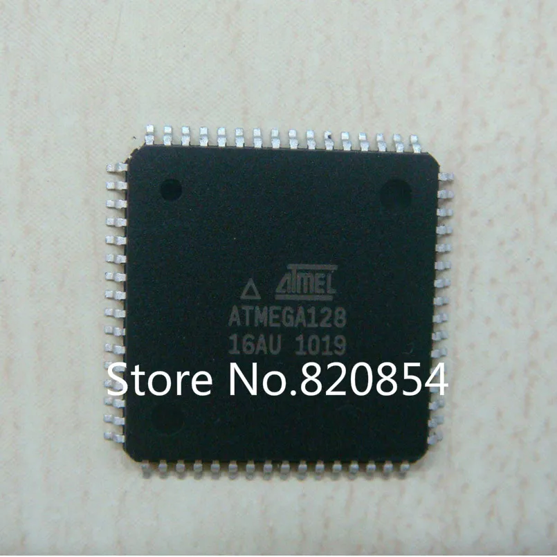 Ibm 486 Microcontrollore ATMEGA128A-AU QFP-64 8-bit - Nuovo, Per Progetti Elettronici Sigma 8