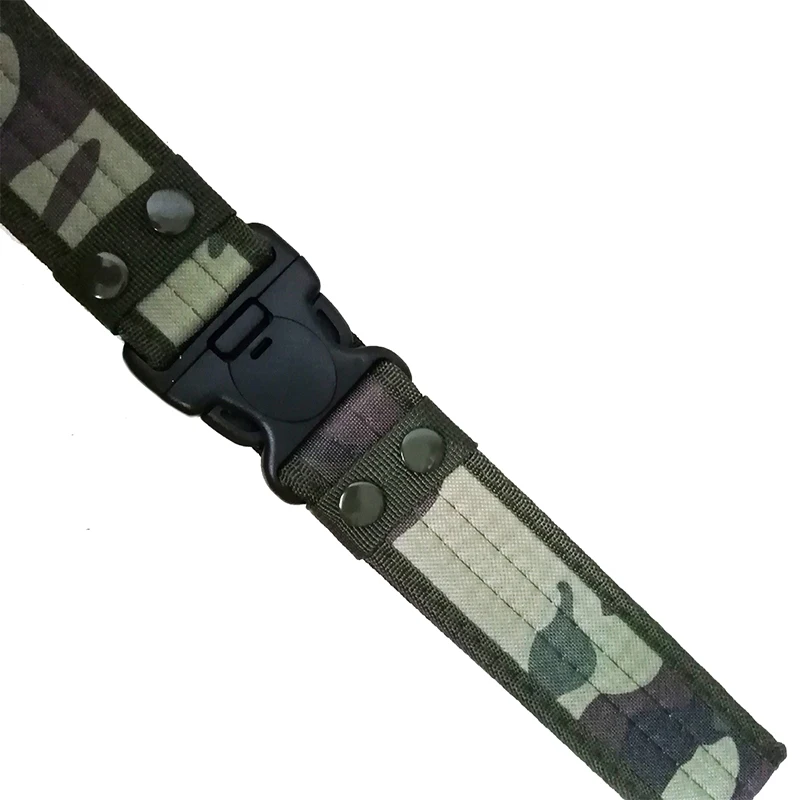 Тактический спортивный ремень с пластиковой пряжкой армейский военный Регулируемый губчатый Открытый Крюк для вентилятора и петли пояса