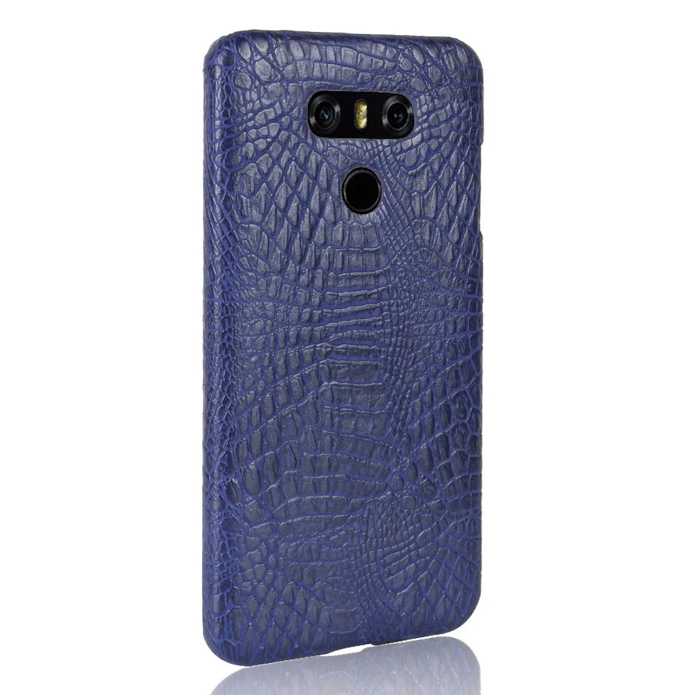 Роскошный чехол из искусственной кожи с крокодиловым узором для LG G3 G5 G6 G7 G8 ThinQ G4S G4