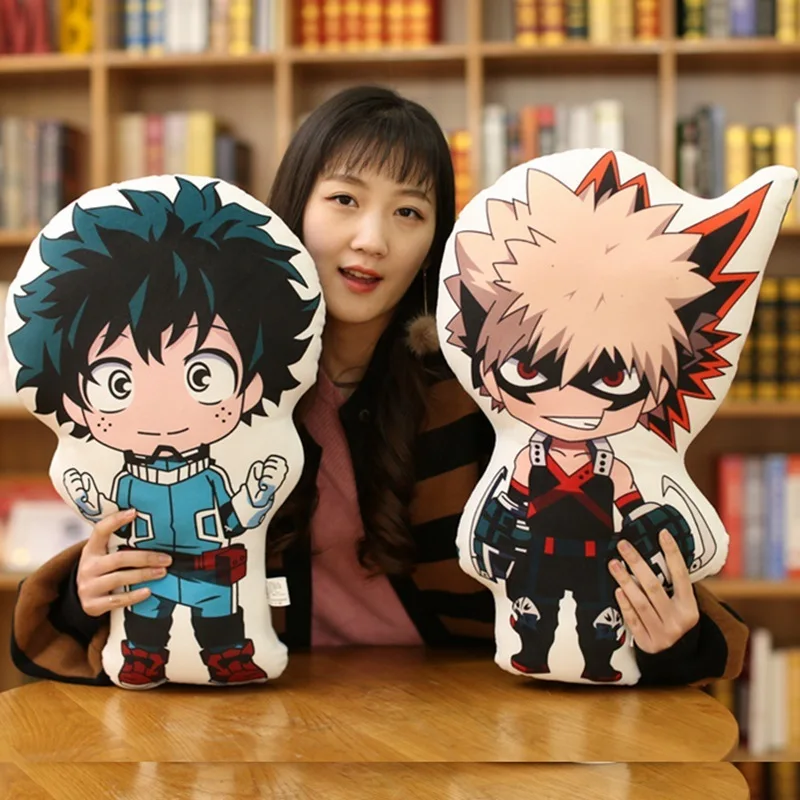 1Pc 48cm Anime Exhibition Cute Toys My Hero Academia Doll Plush Soft Pillow Toy Birthday Gifts Stuffed Brinquedos Toy Collection 1Pc 48cm Anime Exhibition Cute Toys My Hero Academia Doll Plush Soft Pillow Toy Birthday Gifts Stuffed Brinquedos Toy Collection