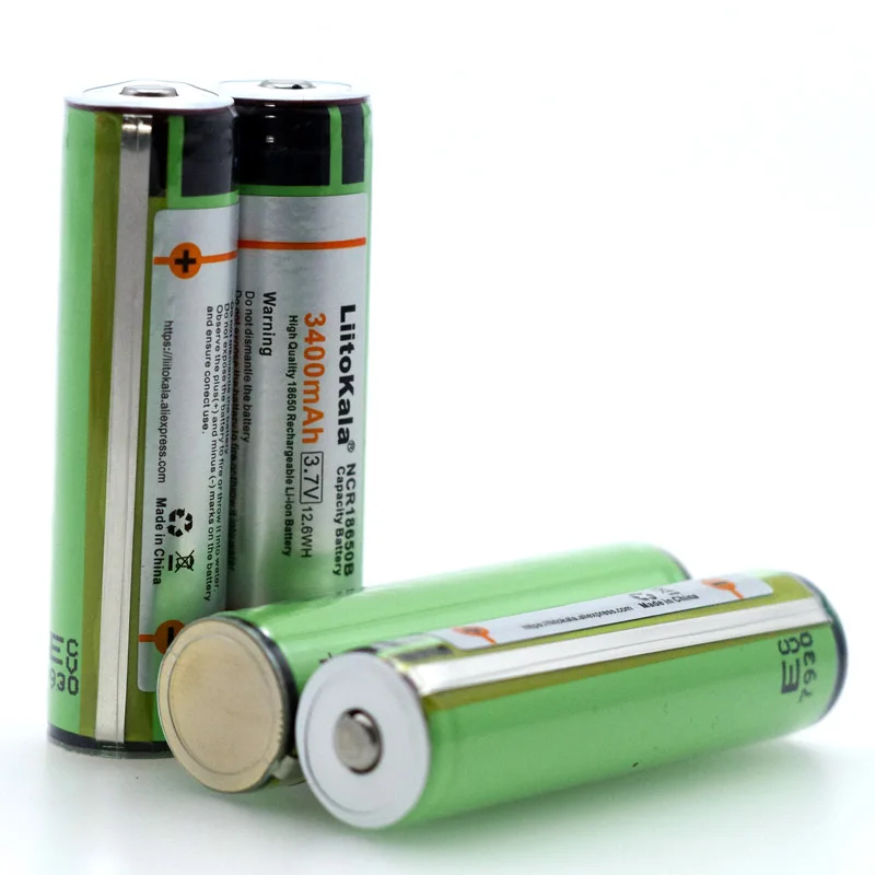 Liitokala защищает 18650 NCR18650B 3400mAh перезаряжаемый литий-ионный аккумулятор с PCB 3,7 V батареи+ коробка для хранения