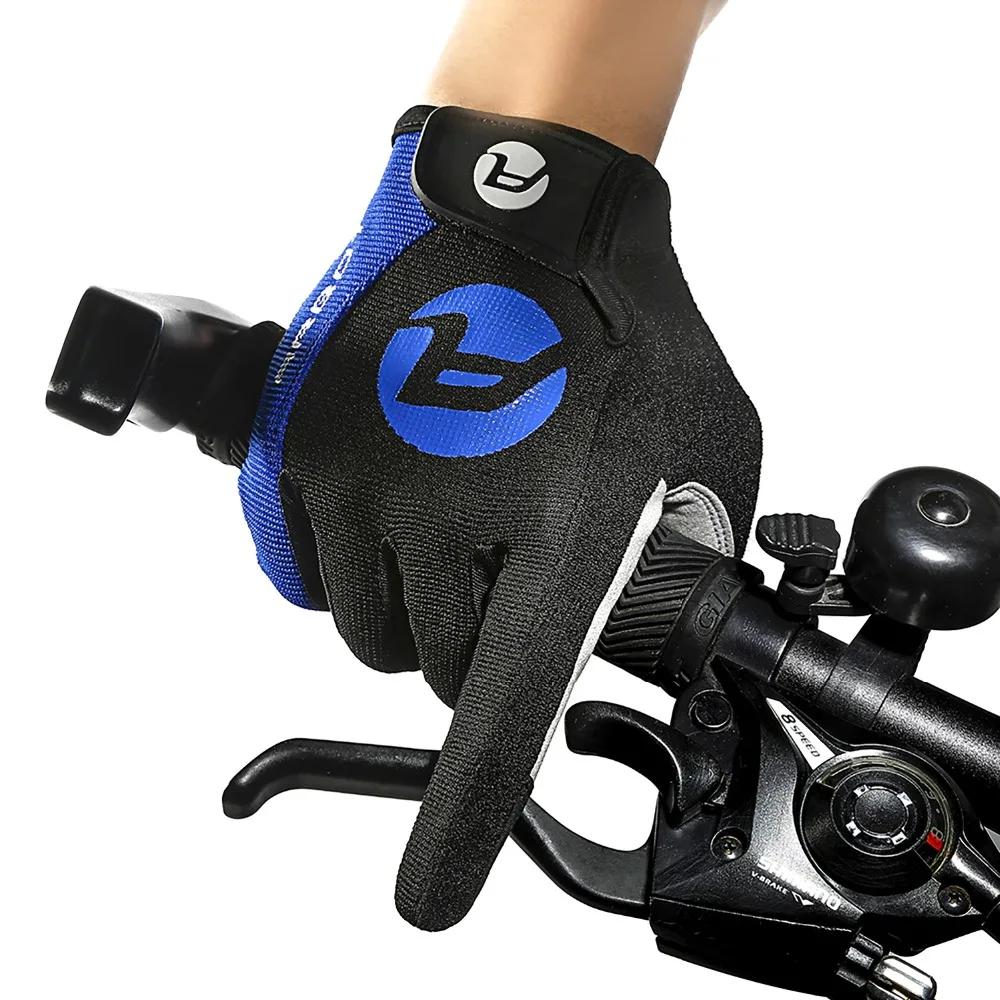 2019 Cycling Gloves Touch Screen Shockproof Gel padded Bike Glove Men