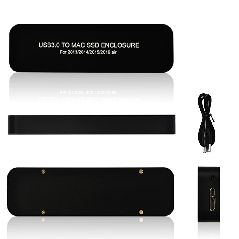  BTBcoin HDD Enclosure External HDD Case USB 3.0 M.2/M2 SSD Case Hard Drive Enclosure for Apple Macb
