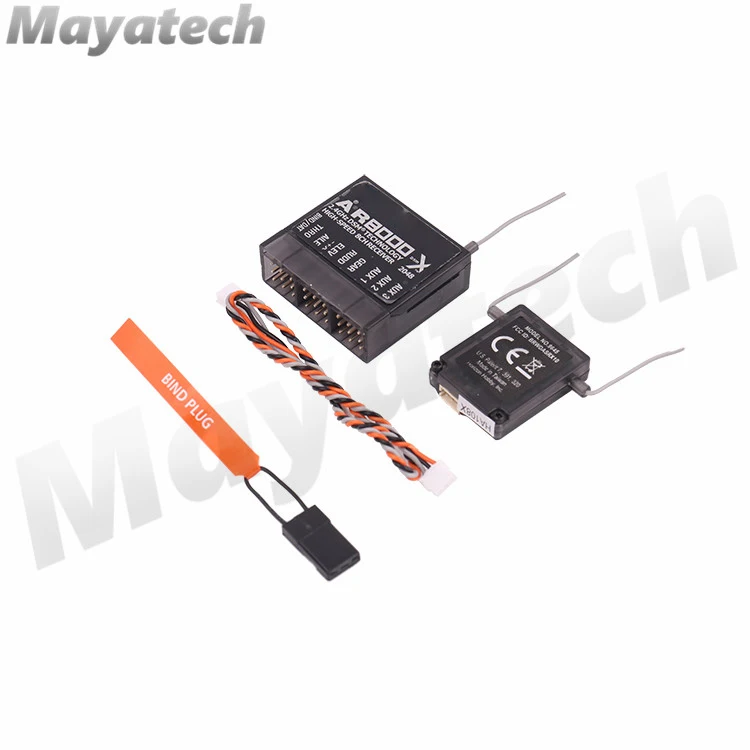 

2.4GHz for DSM2 8 Channel High Speed AR8000 Receiver Extended Antenna for DX7s DX8 DX9 for RC Helicopter Multicopter