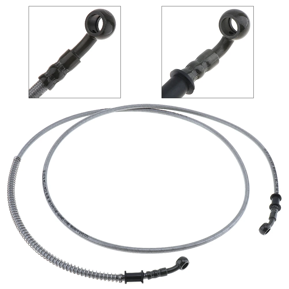 

1.2M Motorcycle Brake Pipe Tubing Brake Hose Line Universal Spring Fit Atv Dirt Pit Bike Clutch Oil Line Pipe